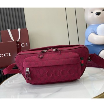 Gucci Small crossbody bag with Gucci logo GU802096-wine