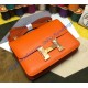 Hermes Lindy Constance 24cm H4423G-orange