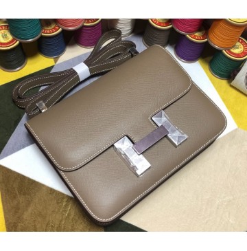 Hermes Lindy Constance 24cm H4423W-Etoupe