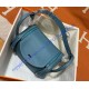 Hermes Lindy 26cm H6626W-Bleu-Jean