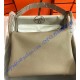 Hermes Lindy 26cm H6626W-Gris-Tourterelle