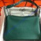 Hermes Lindy 26cm H6626W-Malachite