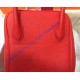 Hermes Lindy 26cm H6626W-Rouge-Casaque