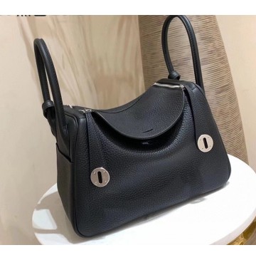 Hermes Lindy 26cm H6626W-black