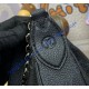Louis Vuitton Mahina Leather Baia PM M22819-black