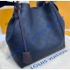 Louis Vuitton Mahina Leather Hina MM Noir M54354