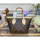 Louis Vuitton Monogram Canvas Neverfull BB M46705-beige