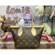 Louis Vuitton Monogram Canvas Neverfull BB M46705-pink