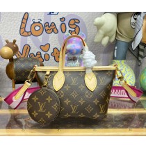 Louis Vuitton Monogram Canvas Neverfull BB M46705-pink