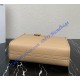 Prada Medium Leather Prada Symbole bag with topstitching PD1BA378-tan