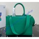 Prada Small Leather Prada Symbole bag with topstitching PD1BA379-green