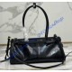 Prada Medium leather handbag with long handles PD1BA426-LS-black