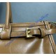 Prada Medium leather handbag with short handles PD1BA426-SS-caramel