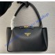 Prada Medium leather handbag PD1BA444-black
