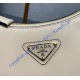 Prada Arque leather shoulder bag PD1BC194-beige