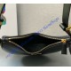 Prada Arque leather shoulder bag PD1BC194-black