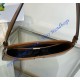 Prada Cleo brushed leather shoulder bag PD1BC499-caramel