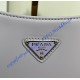 Prada Cleo brushed leather shoulder bag PD1BC499-light-purple