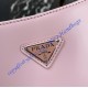 Prada Cleo brushed leather shoulder bag PD1BC499-pink