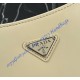 Prada Cleo brushed leather shoulder bag PD1BC499-tan