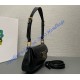 Prada Brushed leather shoulder bag PD1BD345-black