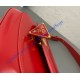 Prada Brushed leather shoulder bag PD1BD345-red