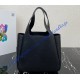 Prada Medium leather tote PD1BG335-black