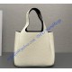 Prada Medium leather tote PD1BG335-white