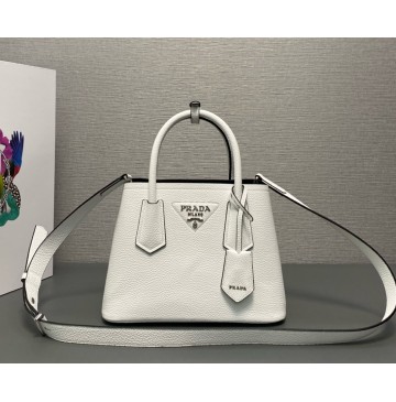 Prada Double Saffiano leather mini bag PD1BG443-white