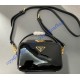 Prada Odette patent leather mini bag PD1BH206-black