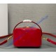 Prada Odette patent leather mini bag PD1BH206-red