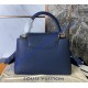 Louis Vuitton Capucines MM Bag M59438-blue