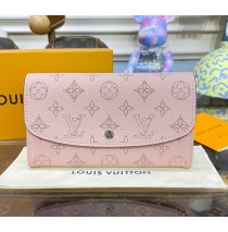 Louis Vuitton Mahina Leather Iris Wallet M60145-pink