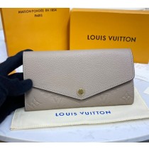 Louis Vuitton Monogram Empreinte Leather Sarah Wallet M61182-gray