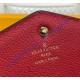 Louis Vuitton Monogram Empreinte Leather Sarah Wallet M61182-red