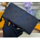 Louis Vuitton Mahina Leather Zippy Wallet M61867-black