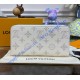 Louis Vuitton Mahina Leather Zippy Wallet M61867-cream