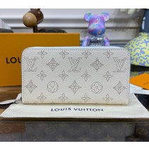 Louis Vuitton Mahina Leather Zippy Wallet M61867-cream