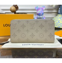 Louis Vuitton Mahina Leather Zippy Wallet M61867-gray