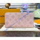 Louis Vuitton Mahina Leather Zippy Wallet M61867-pink