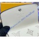 Louis Vuitton Mahina Leather Iris Compact Wallet M62542-white