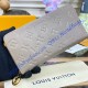 Louis Vuitton Monogram-embossed Lambskin Zippy Wallet M81511