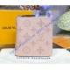 Louis Vuitton Mahina Leather Zippy Compact Wallet M81558-pink