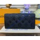 Louis Vuitton Monogram Empreinte Sarah Wallet M82257-black