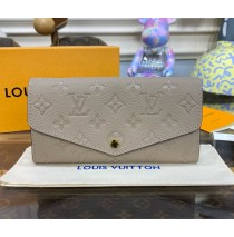 Louis Vuitton Monogram Empreinte Sarah Wallet M82257-gray