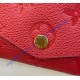 Louis Vuitton Monogram Empreinte Sarah Wallet M82257-red