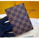 Louis Vuitton Damier Ebene Passport Cover N62089-brown