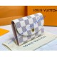 Louis Vuitton Damier Azur Rosalie Coin Purse N64423-white