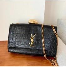 Saint Laurent Reversible Medium Kate YSL553804K-black