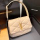 Saint Laurent Le 57 Hobo Bag In Quilted Lambskin YSL698567-tan